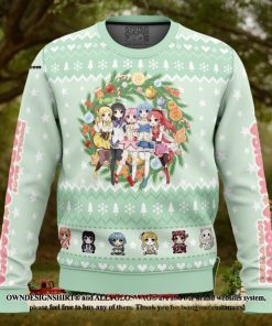 Magical Girls Puella Magi Madoka Magica 3D Printed Ugly Christmas Sweater