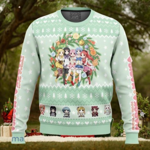 Magical Girls Puella Magi Madoka Magica Ugly Christmas Sweater Unique Gift