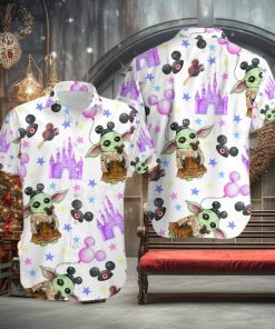 Magical Mischief Baby Yoda Disney Hawaiian Shirt Collection