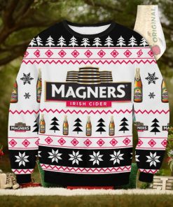 Magners Irish Cider Knitting Pattern Ugly Christmas Holiday Sweater