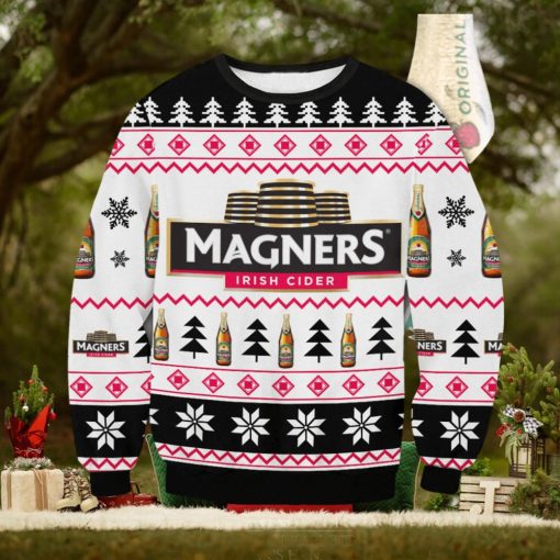 Magners Irish Cider Knitting Pattern Ugly Christmas Holiday Sweater