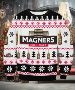 Magners Irish Cider Knitting Pattern Ugly Christmas Holiday Sweater