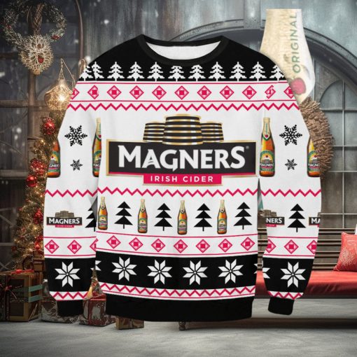 Magners Irish Cider Knitting Pattern Ugly Christmas Holiday Sweater