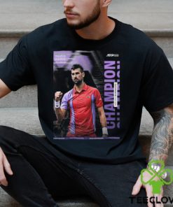Magnificent Novak Djokovic Defeats Dimitrov A Record Extending Seventh Rolex Paris Masters Title ATP Masters 1000 T Shirt