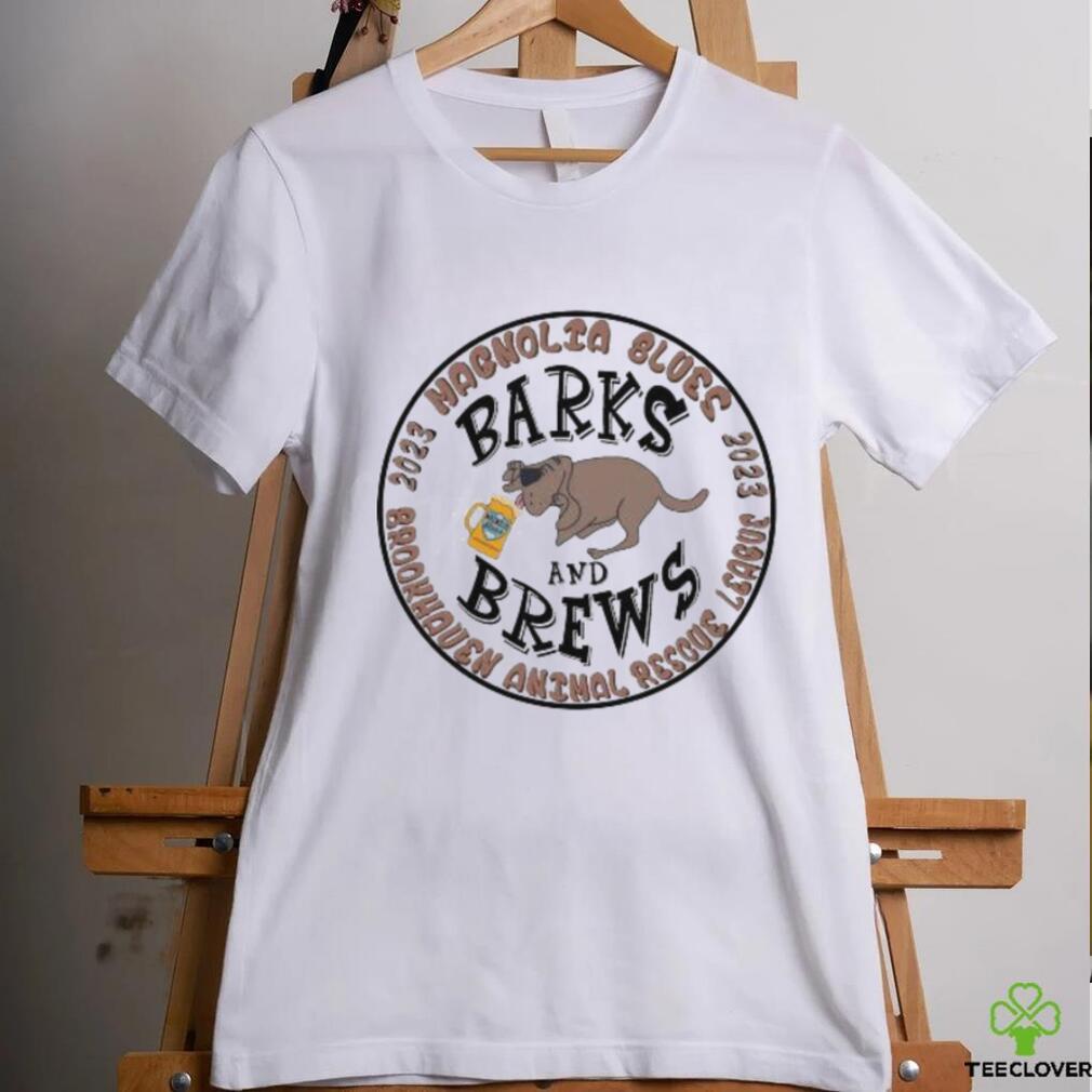 Magnolia Blues 2023 Brookhaven Animal Rescue League 2023 Barks And Brews shirt Magnolia Blues 2023 Brookhaven Animal Rescue League 2023 Barks And Brews shirt