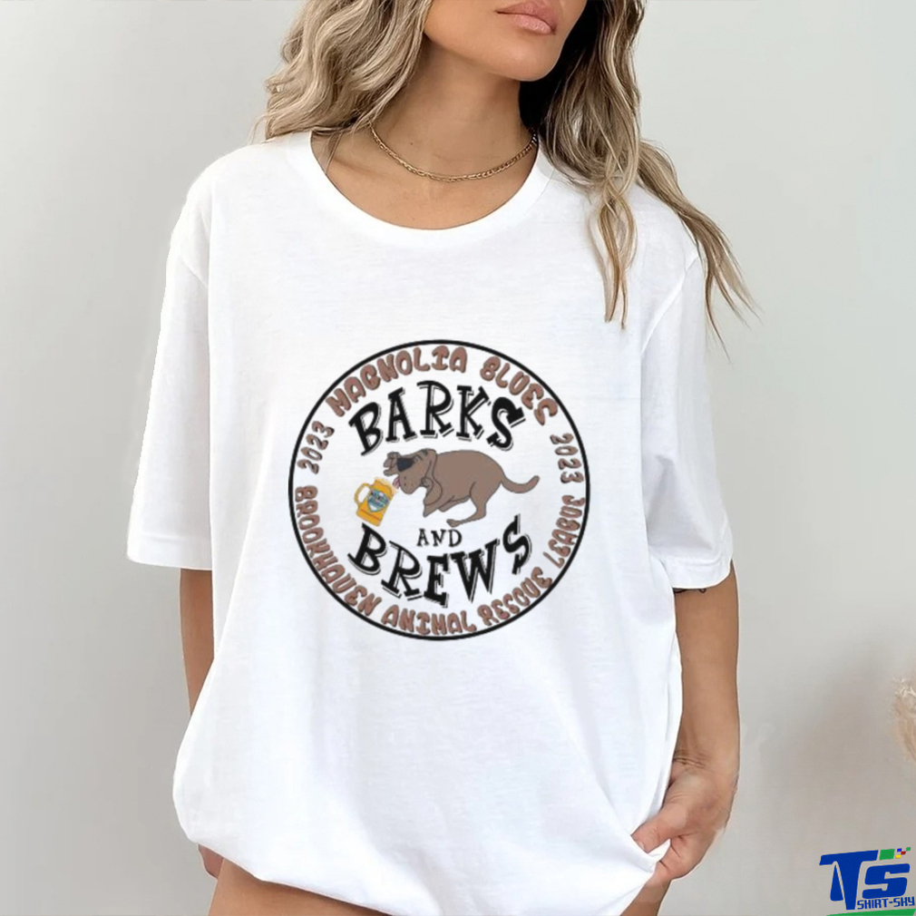 Magnolia Blues 2023 Brookhaven Animal Rescue League 2023 Barks And Brews shirt Magnolia Blues 2023 Brookhaven Animal Rescue League 2023 Barks And Brews shirt
