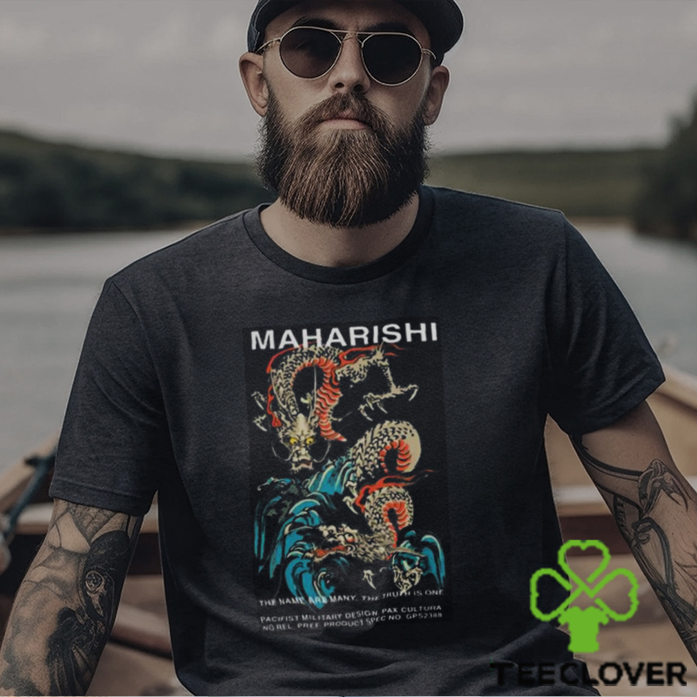 Maharishi Store 1080 Double Dragons Organic Shirt Maharishi Store 1080 Double Dragons Organic Shirt
