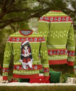 Maho Hiyajo Anime Ugly Christmas Sweater Custom Steins Gate Xmas Gift