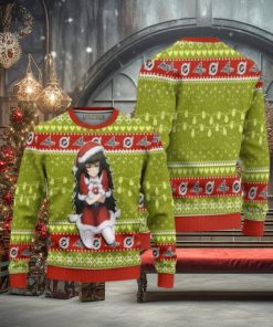 Maho Hiyajo Anime Ugly Christmas Sweater Custom Steins Gate Xmas Gift