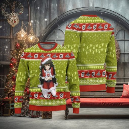 Maho Hiyajo Anime Ugly Christmas Sweater Custom Steins Gate Xmas Gift