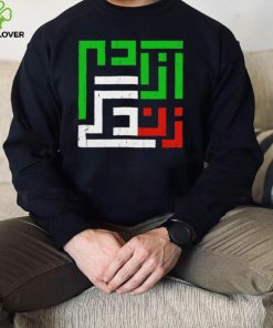 Mahsa Amini Women Life Freedom Iran flag logo shirt