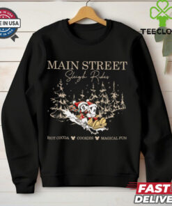 Main street sleigh rider christmas shirt