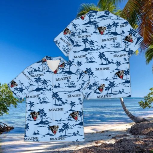 Maine Black Bears Halloween Hawaiian Shirt For Men And Women Gift Beach