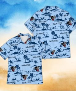 Maine Black Bears Halloween Hawaiian Shirt For Men And Women Gift Beach