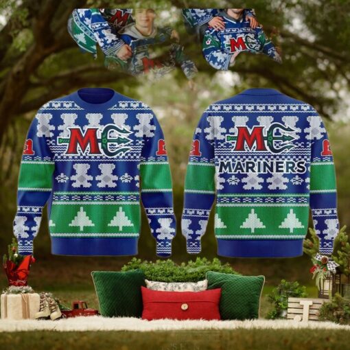Maine Mariners Teddy Bear Toss Game Limited Edition Sweater
