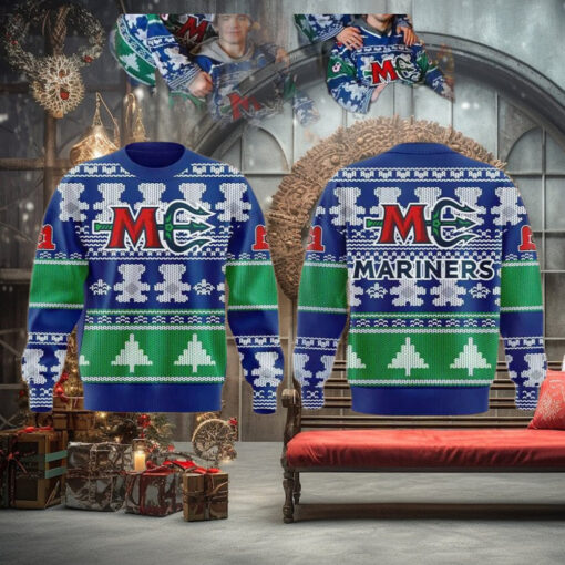 Maine Mariners Teddy Bear Toss Game Limited Edition Sweater