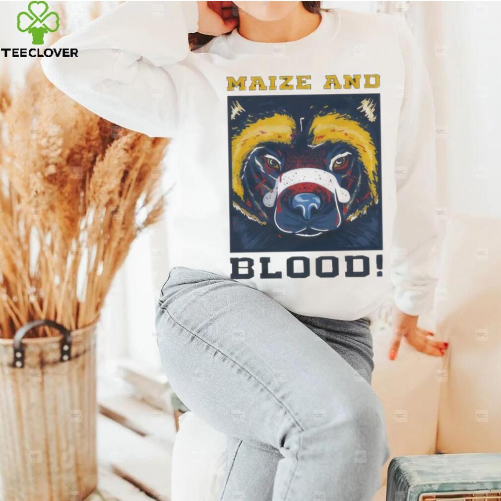 Maize and Blood Michigan Wolverines shirt Maize and Blood Michigan Wolverines shirt