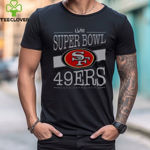 Majestic Threads Scarlet San Francisco 49ers Super Bowl LVIII Tee Shirt