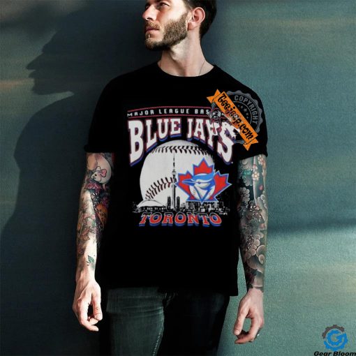 Major League Baseball Toronto Blue Jays 90s MLB ball shirt