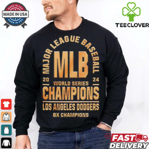 Major League Baseball World Series Champions Los Angeles Dodgers 8X Champion shirt