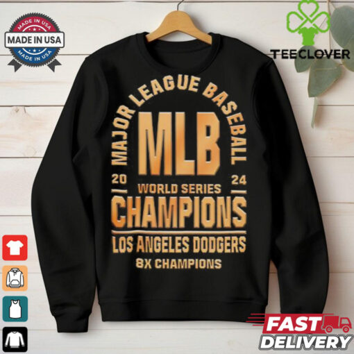 Major League Baseball World Series Champions Los Angeles Dodgers 8X Champion shirt