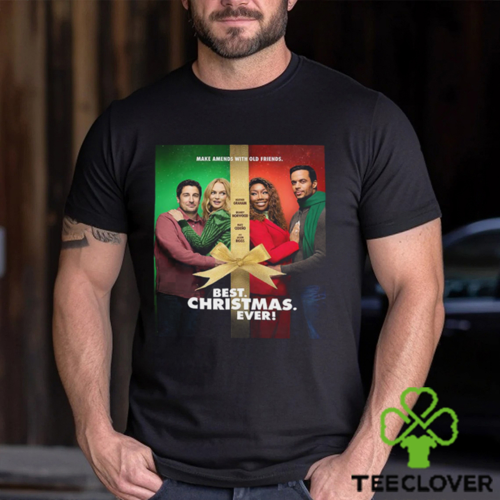 Make Amends With Old Friends Best Christmas Ever Official Poster Unisex T Shirt Make Amends With Old Friends Best Christmas Ever Official Poster Unisex T Shirt
