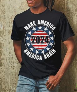 Make America America Again 2024 Presidential Election Cpac Shirt