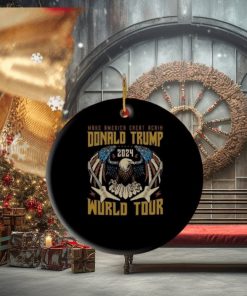 Make America Great Again Donald Trump 2024 World Tour Ornament