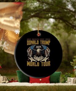 Make America Great Again Donald Trump 2024 World Tour Ornament