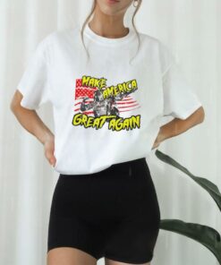 Make America Great Again Hulk Hogan American flag shirt