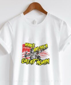 Make America Great Again Hulk Hogan American flag shirt