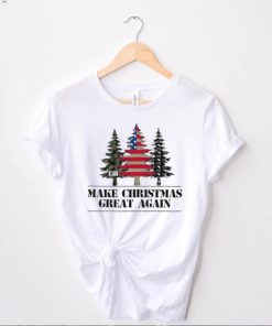 Make Christmas Great Again FJB USA Flag 1776 Shirt