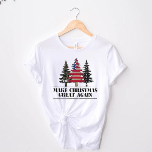 Make Christmas Great Again FJB USA Flag 1776 Shirt