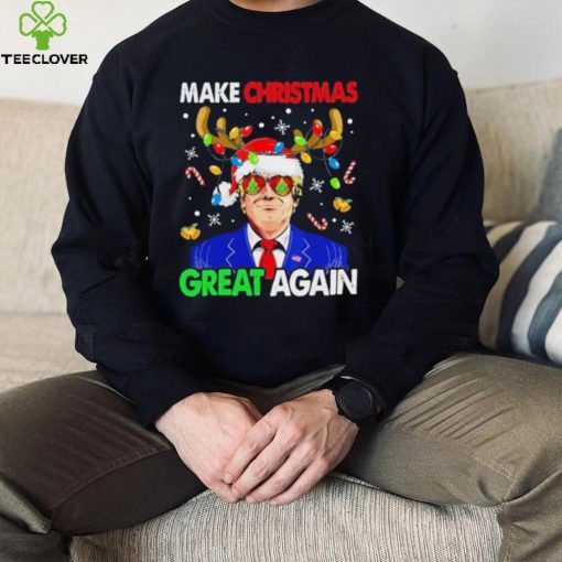 Make Christmas Great Again Funny Trump Ugly Christmas Shirt