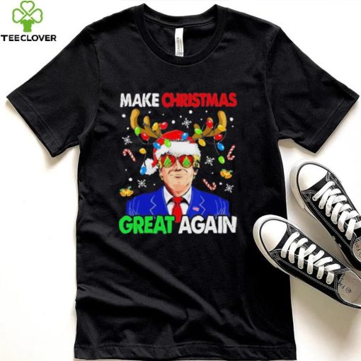 Make Christmas Great Again Funny Trump Ugly Christmas Shirt