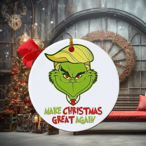 Make Christmas Great Again Grinch Christmas Ornament, The Christmas Ornament