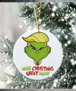 Make Christmas Great Again Grinch Christmas Ornament