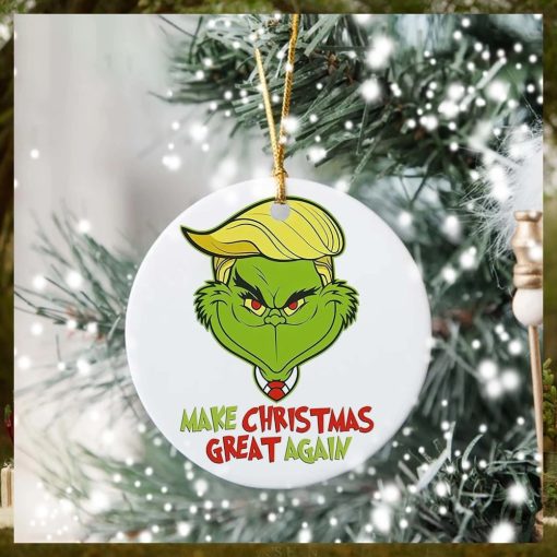 Make Christmas Great Again Grinch Christmas Ornament