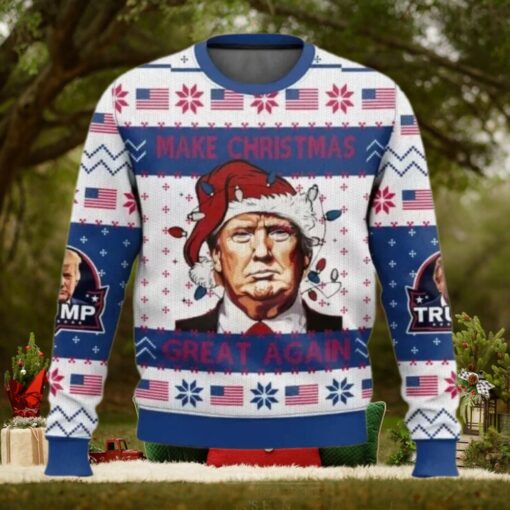 Make Christmas Great Again Trump Christmas Ugly Sweater