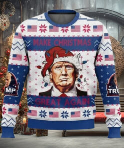 Make Christmas Great Again Trump Christmas Ugly Sweater