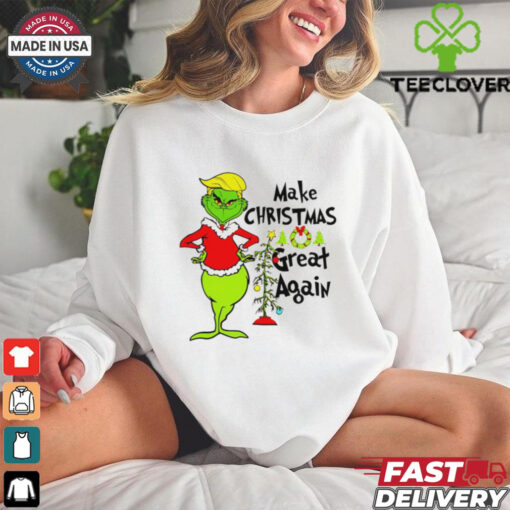 Make Christmas Great Again Trump Grinch shirt