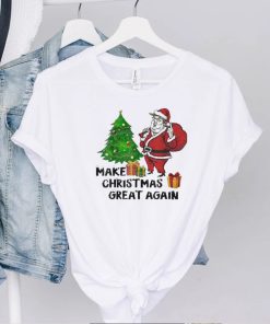 Make Christmas Great Again Trump Santa Clause Sweater