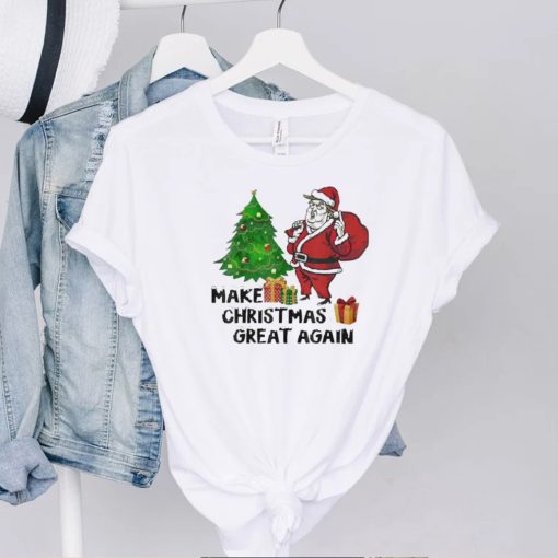 Make Christmas Great Again Trump Santa Clause Sweater