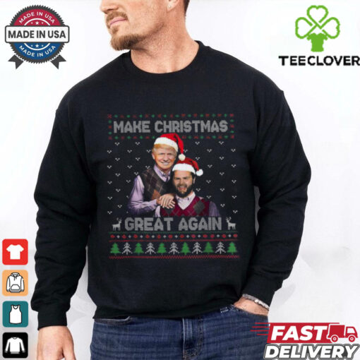 Make Christmas Great Again Trump Vance Shirt