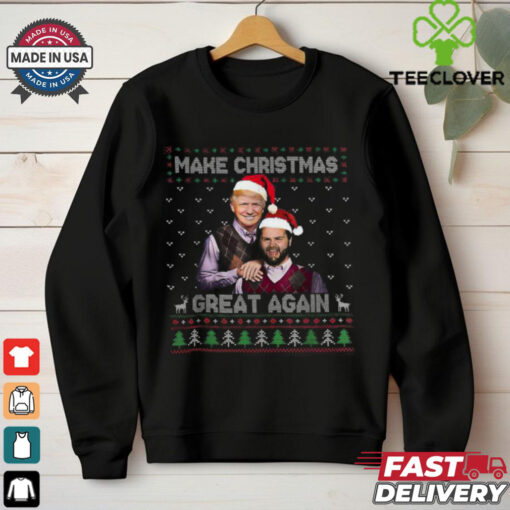 Make Christmas Great Again Trump Vance Shirt