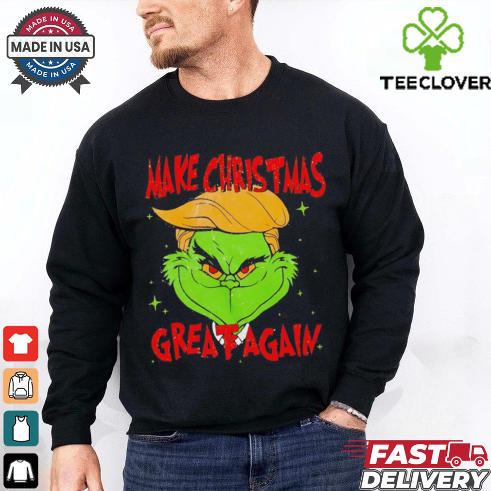 Make Christmas Great Again president Grinchmas shirt Make Christmas Great Again president Grinchmas shirt