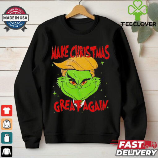 Make Christmas Great Again president Grinchmas shirt