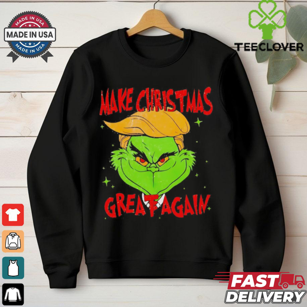 Make Christmas Great Again president Grinchmas shirt Make Christmas Great Again president Grinchmas shirt