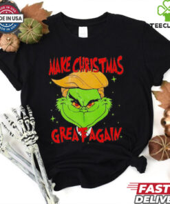 Make Christmas Great Again president Grinchmas shirt