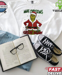 Make Christmas Great again Santa Grinch Trump old 2024 shirt